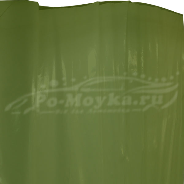 штора пвх для автомойки (автосервиса). болотно-зеленая штора