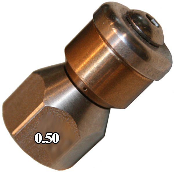 форсунка вращающаяся 1/8" 050 от rm для канализационного рвд