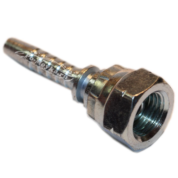 фитинг 1/4" гайка на шланг высокого давления 06 мм