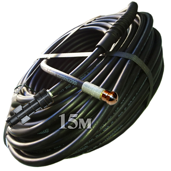 шланг каналопромывочный 15 м интерскол (<14 г), aiken, skil, makita (№10)