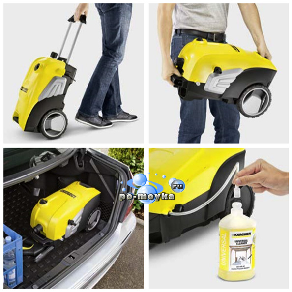 Бытовая минимойка К 5 Compact от Керхер (Karcher) 1.630-720 с давлением в 145 Бар