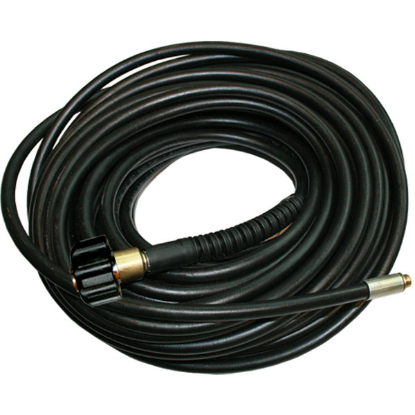 каналопробивной шланг с железной оплеткой 10 метров