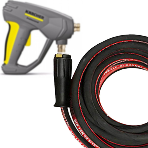 шланг вд гайки easy!lock под karcher проф серии 10 м dn08