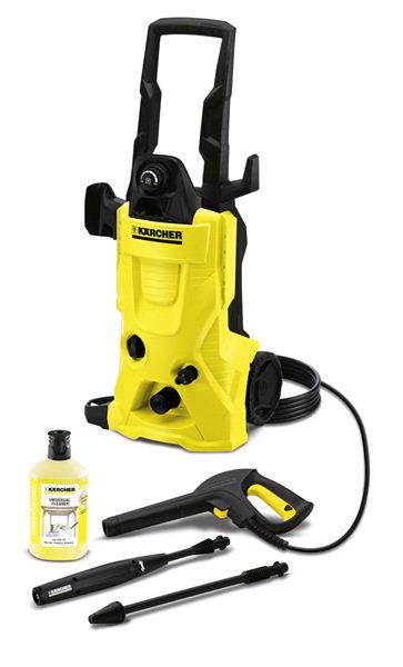 k4 бытовая минимойка karcher в частном гараже, на даче