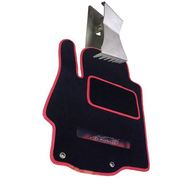 держатель ковриков авто для автомойки широкий (прищепка)