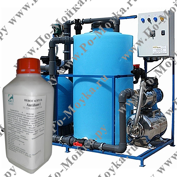 пеногаситель в очистную установку antifoam от grass 10 кг