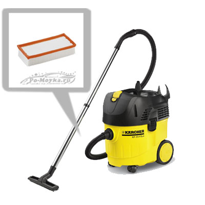 фильтр hepa на водопылесос karcher серии nt (tor_6.904-367)