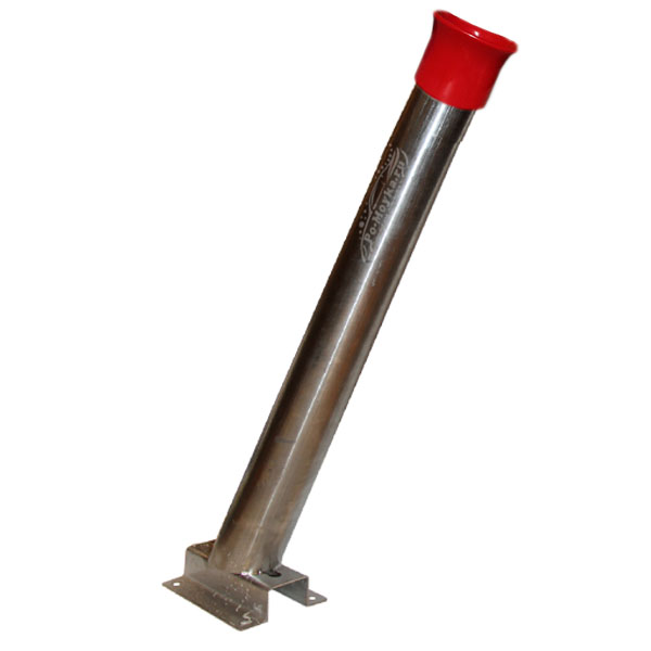 держатель пистолета (колчан) с отводом воды напольный нержавеющий