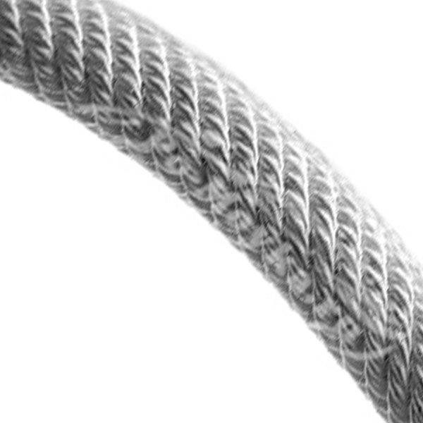 трос металлический с оплёткой для монтажа штор, 6 мм