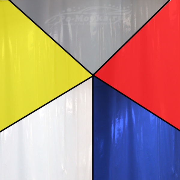 штора пвх для оборудования на автомойке и сервисе 650 гр/м2 кнр