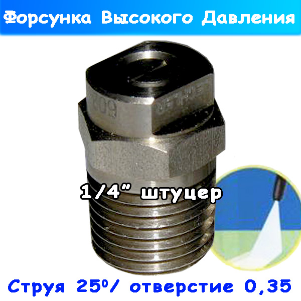 Форсунка для автомойки ВД TOR-25035 1/4"штуцер