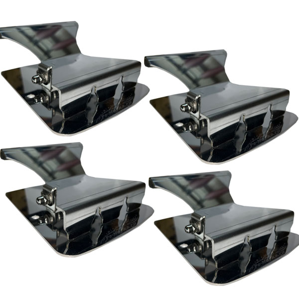 комплект прищепок (держателей) ковриков для автомойки средние 4 шт