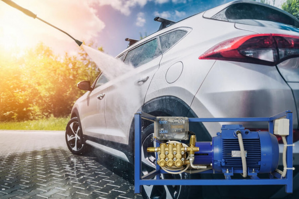 Купить аппараты высокого давления для автомойки