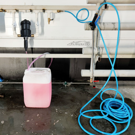 обвязка под дозатрон на автомойку