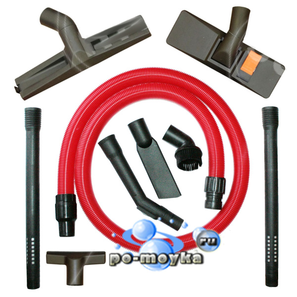 Комплектация водопылесоса 215 PANDA XP PLAST от Soteco на 16 литров для автомойки и гаража