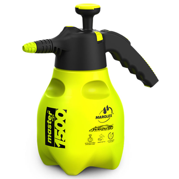 пульверизатор 1,5 л для щелочи, кислоты, автохимии