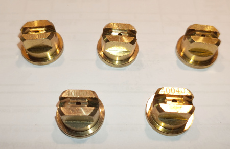 форсунка распылительная (латунь) 40 град для пеногенератора 5 шт