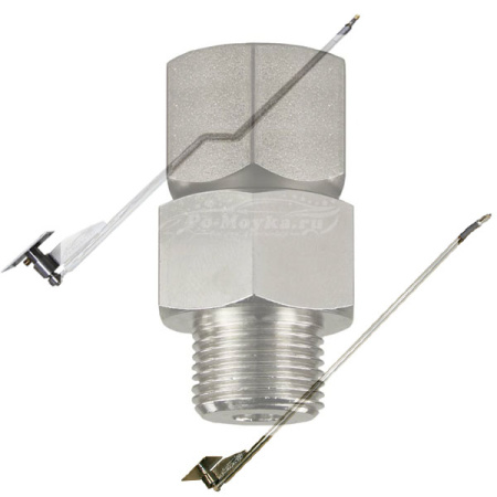 фитинг st-300 поворотный прямой 3/8" на консоль вд