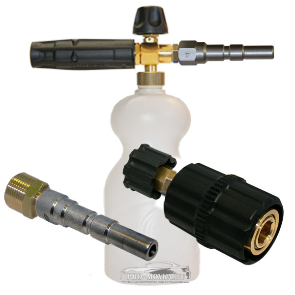 Пенный набор на мойку ВД Керхер М22х1,5 №2а с БРС KW от PA Srl