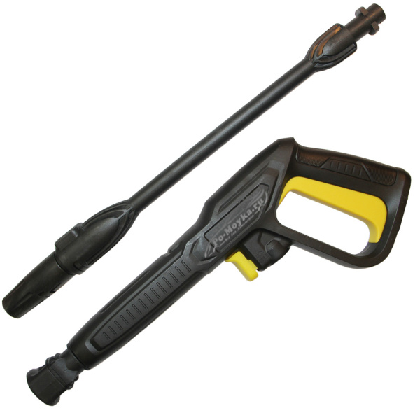 пистолет на минимойку керхер с копьем на шланг вд под кнопку