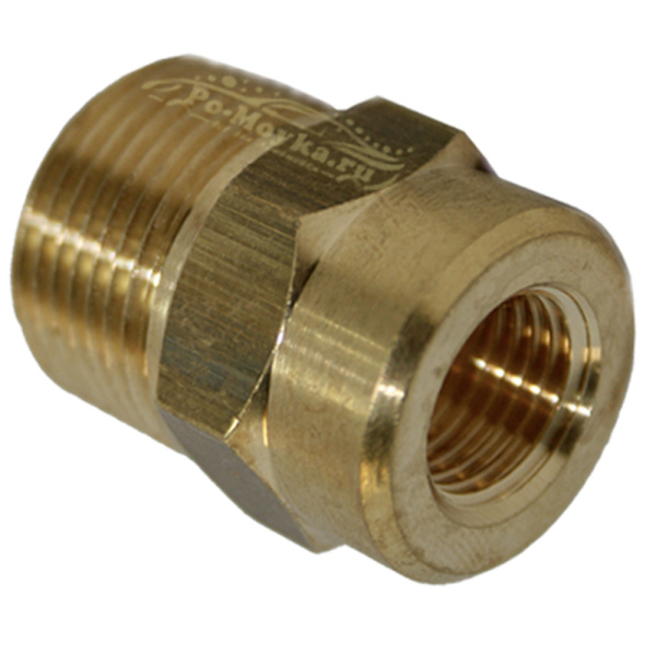 переходник м22х1,5 штуцер - 1/4" гайка (13.5 мм) кнр