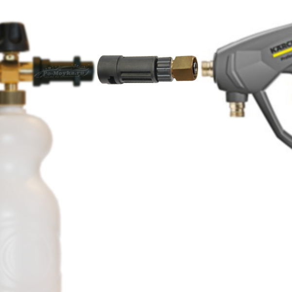 переходник байонет керхер быт т-образный - easu!lock гайка