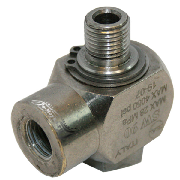 фитинг поворотный sw90 угловой на консоль 1/4" 26.1300.20