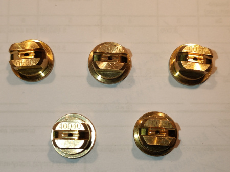 форсунка распылительная (латунь) 40 град для пеногенератора 5 шт