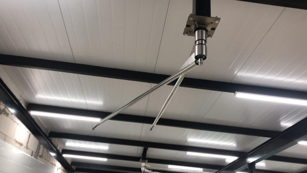 консоль потолочная двойная для автомойки 1750 / 1650 мм кнр