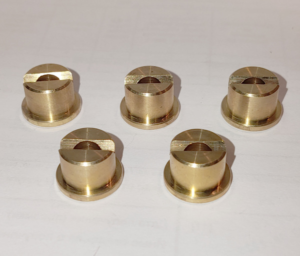 форсунка распылительная (латунь) 55 град среднего сечения на пеногенератор 5шт