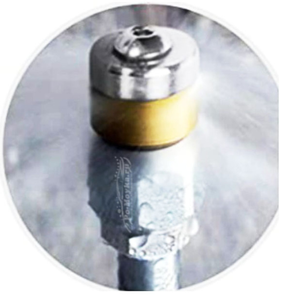 форсунка вращающаяся для чистки канализации 1/4" 0,35 х 2 штуки