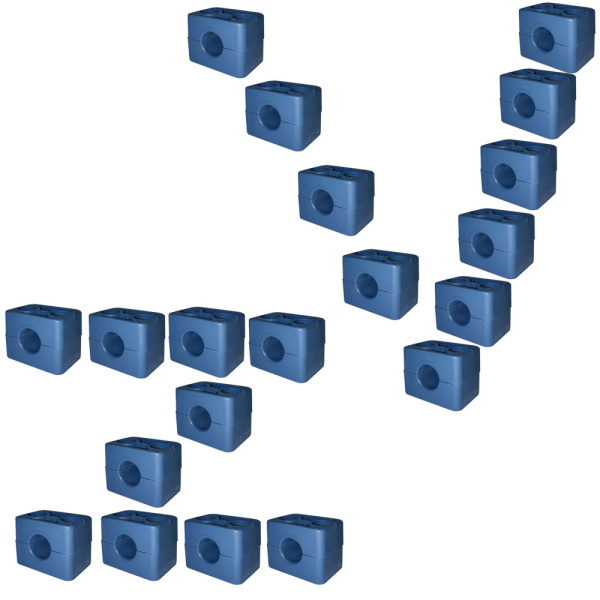 держатель трубы для магистрали высокого давления, 20 шт