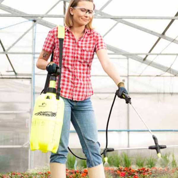 опрыскиватель профессиональный 12 для щёлочи и кислоты