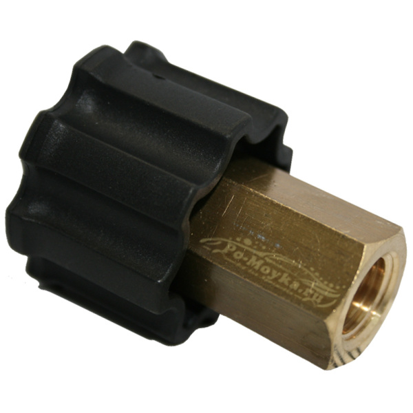 переходник кнр м22х1,5 - 1/4" гайка-гайка резьбовой