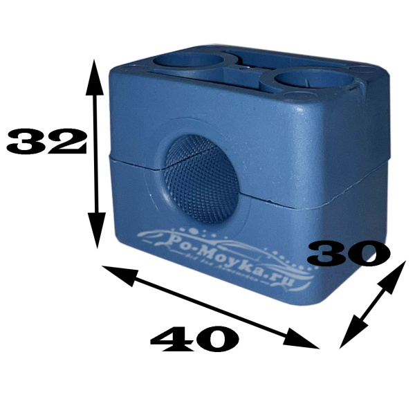 пластиковый держатель трубы вд (магистрали), 10 шт