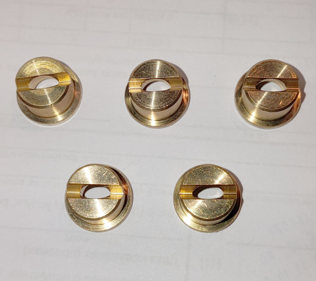 форсунка распылительная (латунь) 55 град среднего сечения на пеногенератор 5шт