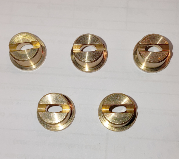 форсунка распылительная (латунь) 55 град среднего сечения на пеногенератор 5шт