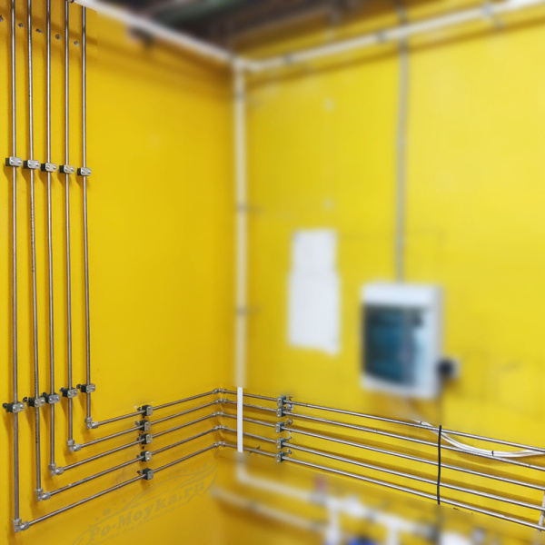 концевой выход с трубы вд (цанга) на 3/8" штуцер, 5 шт