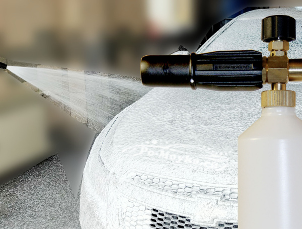 универсальная пенная насадка на любую минимойку