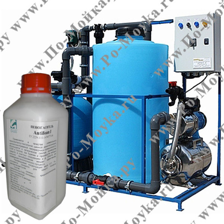 пеногаситель в очистную установку antifoam от grass 10 кг