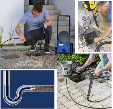 форсунки каналопромывочные с вращением, с боем назад (3х0) и 3х1, 035-040