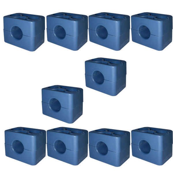 пластиковый держатель трубы вд (магистрали), 10 шт