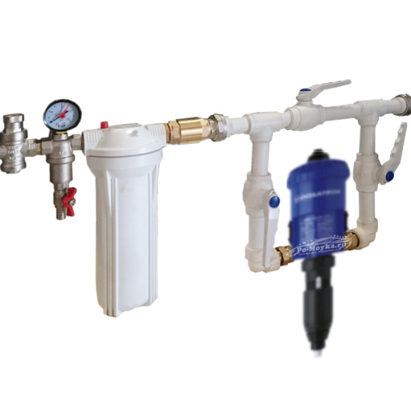 обвязка под дозатрон на автомойку