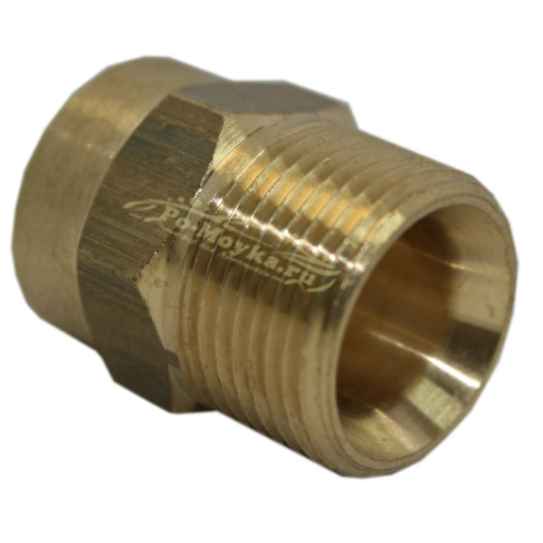 переходник высокого давления m22х1,5 внеш - 1/8"внут резьбовой кнр