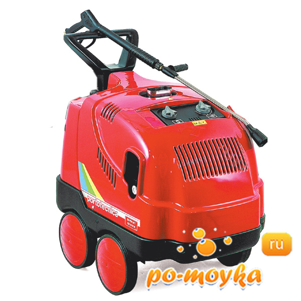 мойка высокого давления portotecnica silver jet ds 2930 t, авд с нагревом