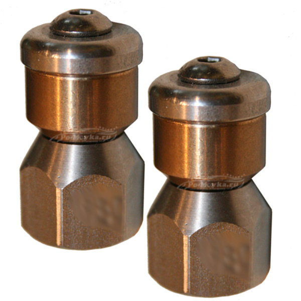 форсунка вращающаяся для чистки канализации 1/4" 0,35 х 2 штуки