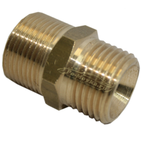 переходник м22 на ½ резьбовой (штуцер-штуцер)