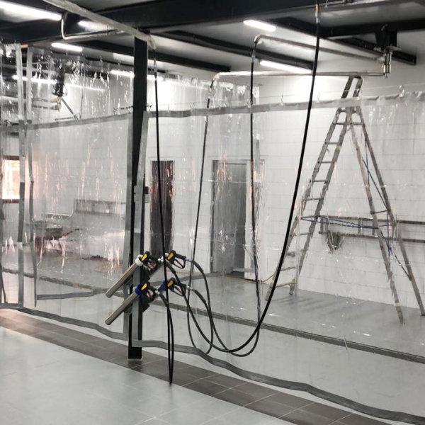 консоль потолочная двойная для автомойки 1750 / 1650 мм кнр